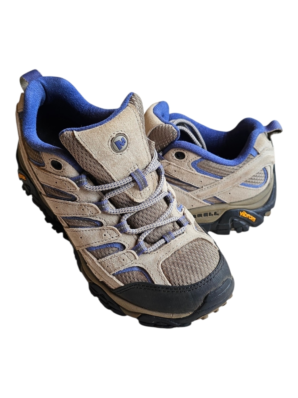 Merrell Moab 2 Vent Hiking Shoes Womens 7.5 Vibram Trail Sneakers Outdoor